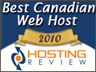 Best Canadian Web Host 2010