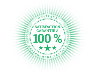 Garantie de satisfaction à 100 %